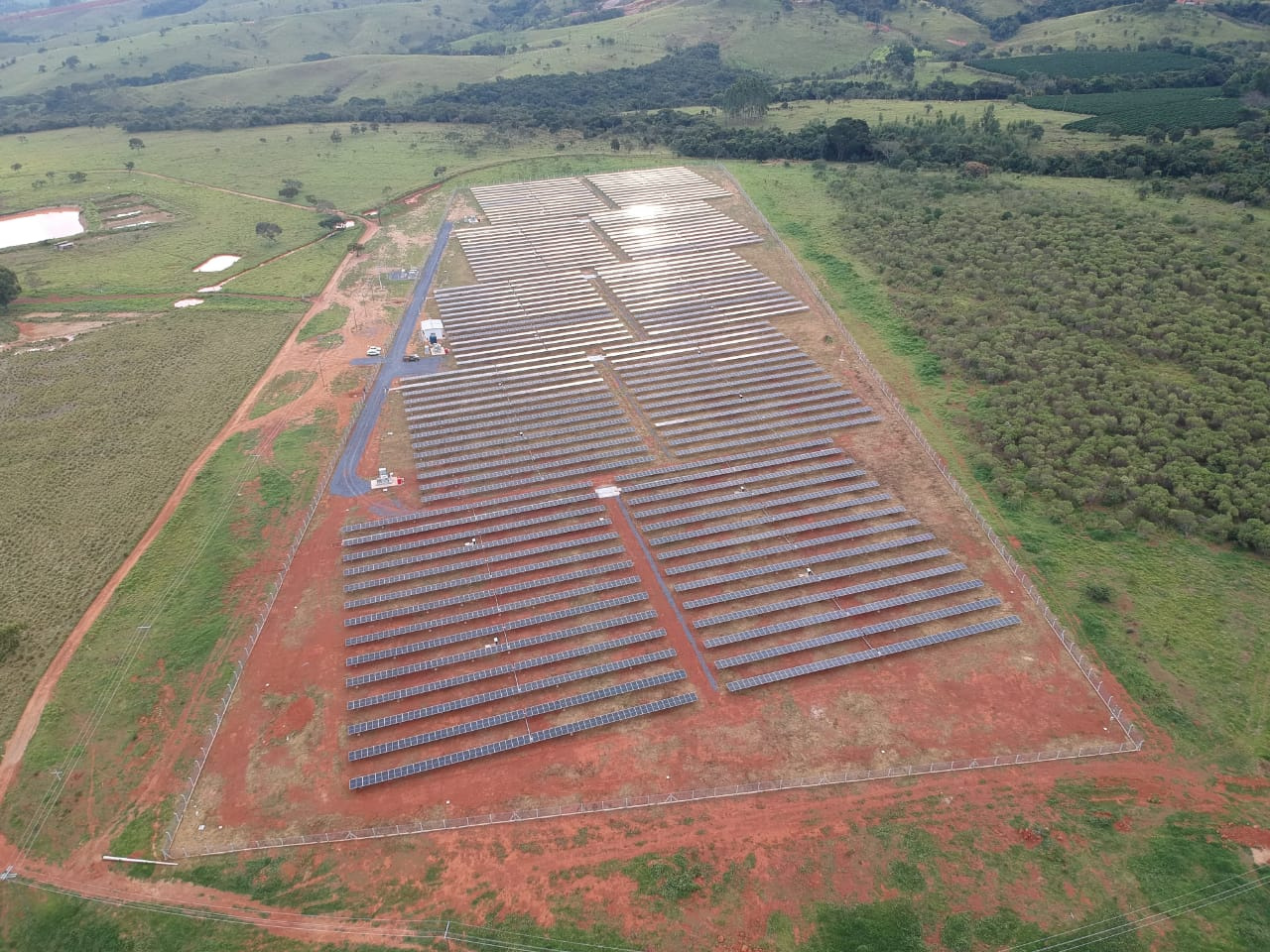 Obras de locação de energia em Minas Gerais